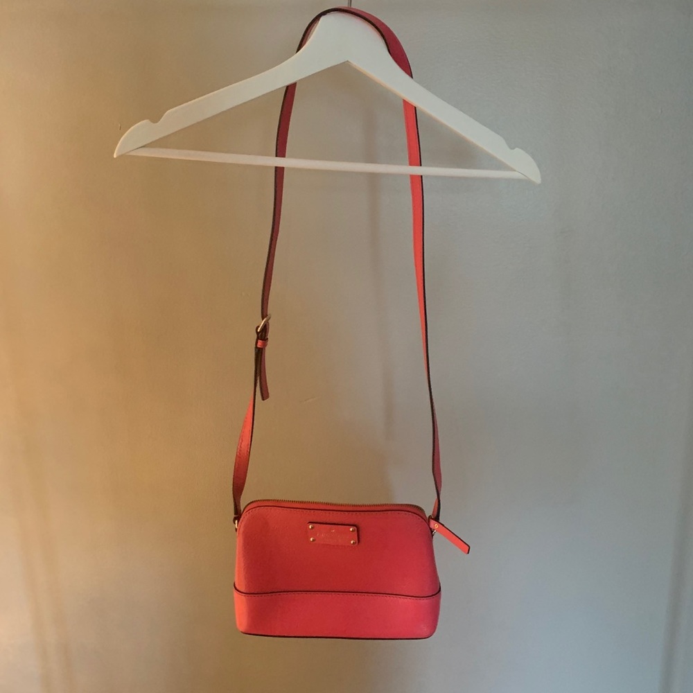 Hot Pink Kate Spade crossbody purse
